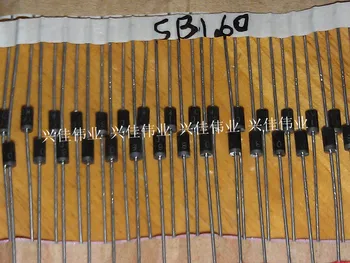 

50PCS/LOT New SR160 SB160 MBR160 DO-41 1A60V Schottky Diode