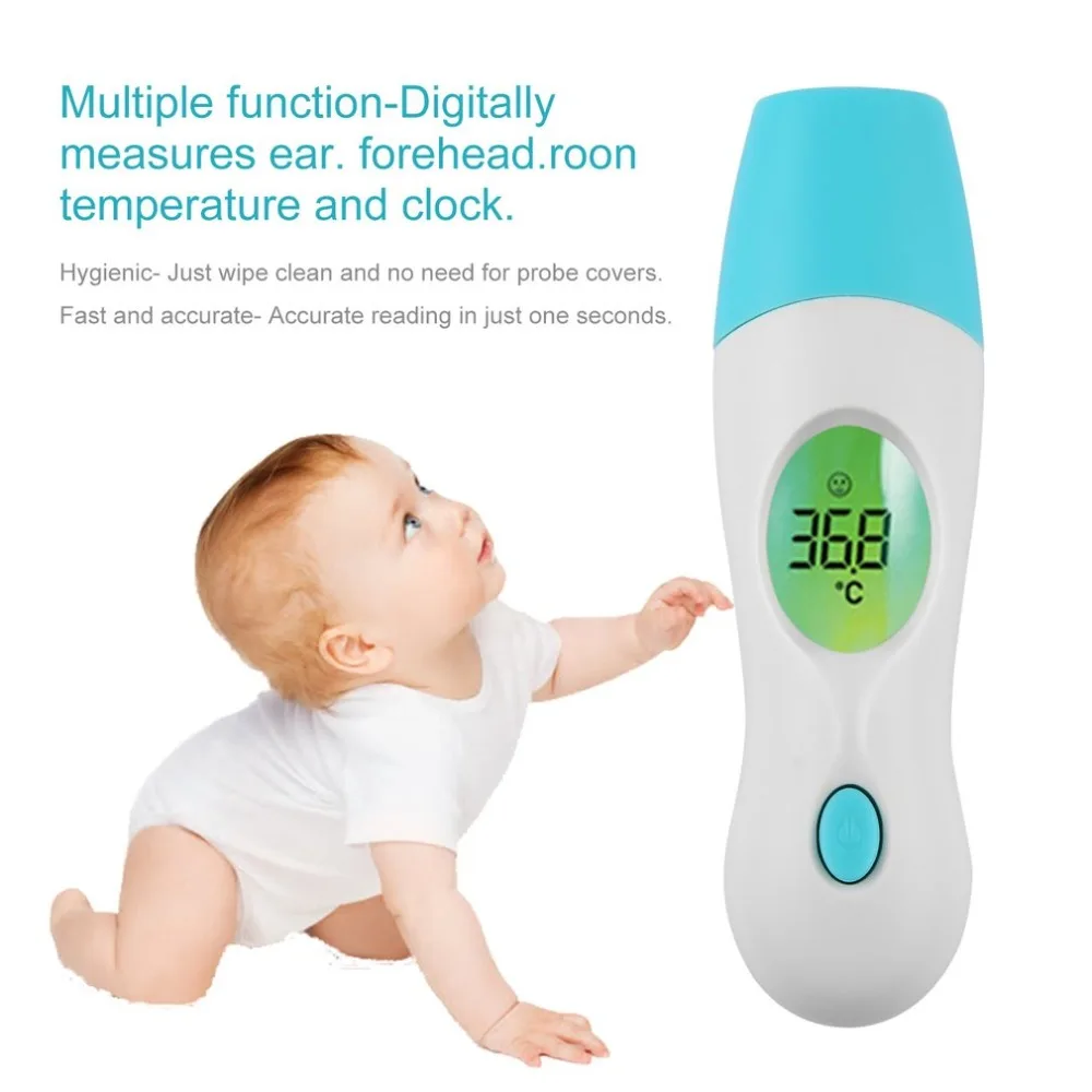 

Digital Body IR Infrared Thermometer Digital Thermometer Adult Children orehead Ear Body Surface Temperature Measurement