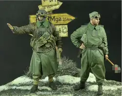 1/35 WW2 немецкий 1942 солдат счастлив игрушка Смола модель миниатюрный комплект unassembly Неокрашенный
