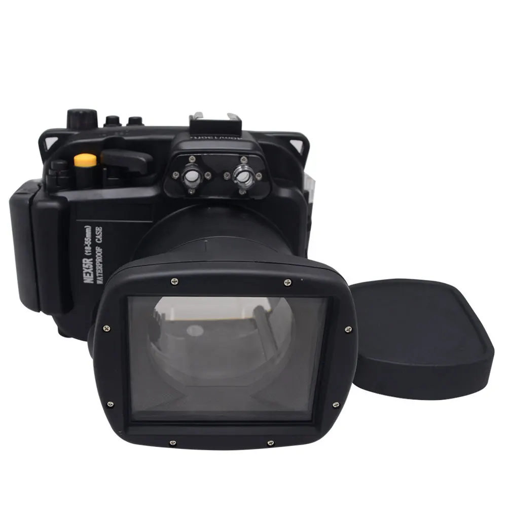 Mcoplus 40m/130ft Waterproof Underwater Camera Diving Housing Case for