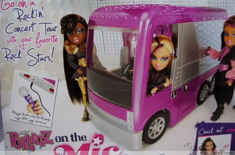 bratz on the mic tour bus
