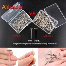 Хорошее качество, 50 шт., зажимы TPin для изготовления парика, наращивание волос, фиксация на манекене, Брезентовая головка, иглы для волос, инструменты для укладки