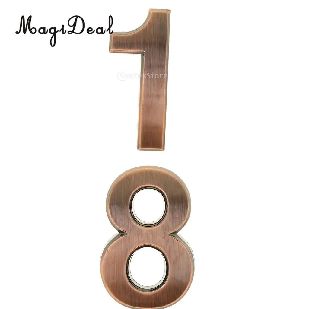  House Gate Sign Plaque Door Number, 18 Birthday Party Decor Wall Plate Decor 