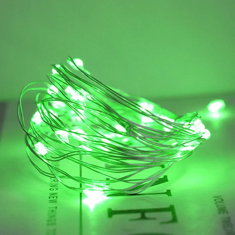 

Waterproof Fairy Light Christmas Lights Outdoor Led Decoracion Copper Wire String Light For Wedding Xmas Garland Party