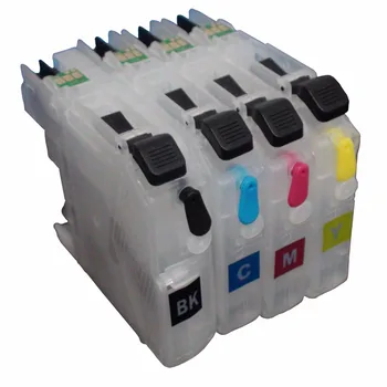 

CEYE Empty Refillable Ink Cartridge Kit For Brother MFC-J460DW J480DW J485DW J680DW J880DW J885DW LC205 LC207 LC209 LC201 LC203