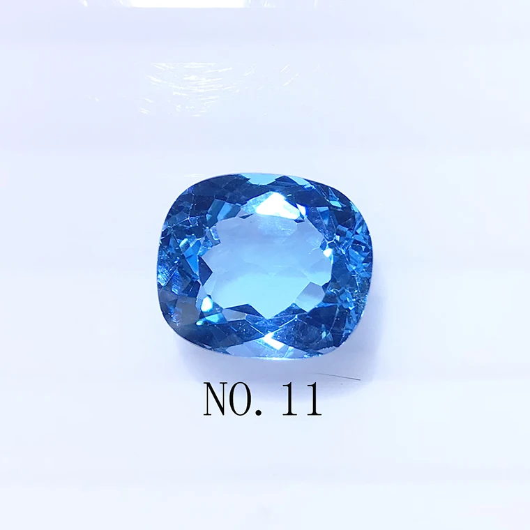 Натуральный неоптимизированный большой топаз стекловидный необработанный алмаз лицо голый камень, может быть сертифицирован, поддержка настройки - Цвет: ON.11