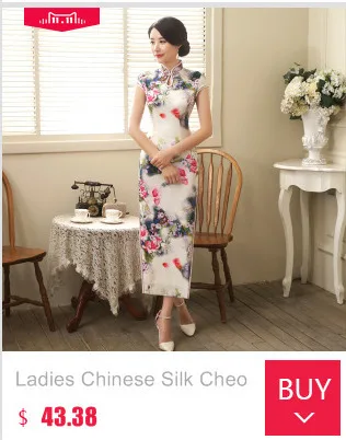 Шэн Коко Восточный халат Chinois Qipao платья для женщин сливы филиал шаблон печати Cheongsam Элегантные Длинные атласное платье плюс размеры