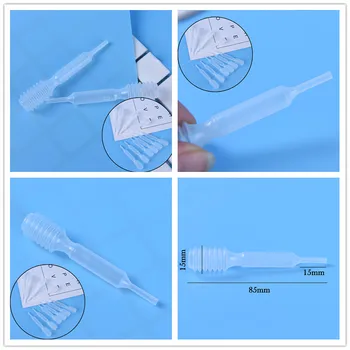 

Peerless 10Pcs 5ml Transparent Liquid Transfer Graduated Pipettes for Laboratory Experiment Medical Microbiology Eye Dropper