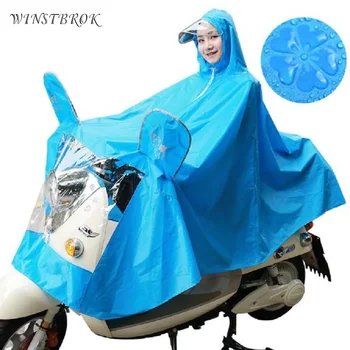 

Women Motorcycle Rain Poncho Bike Bicycle Waterproof Raincoat Cycling Poncho Portable Outdoor Riding Raincoat Impermeable