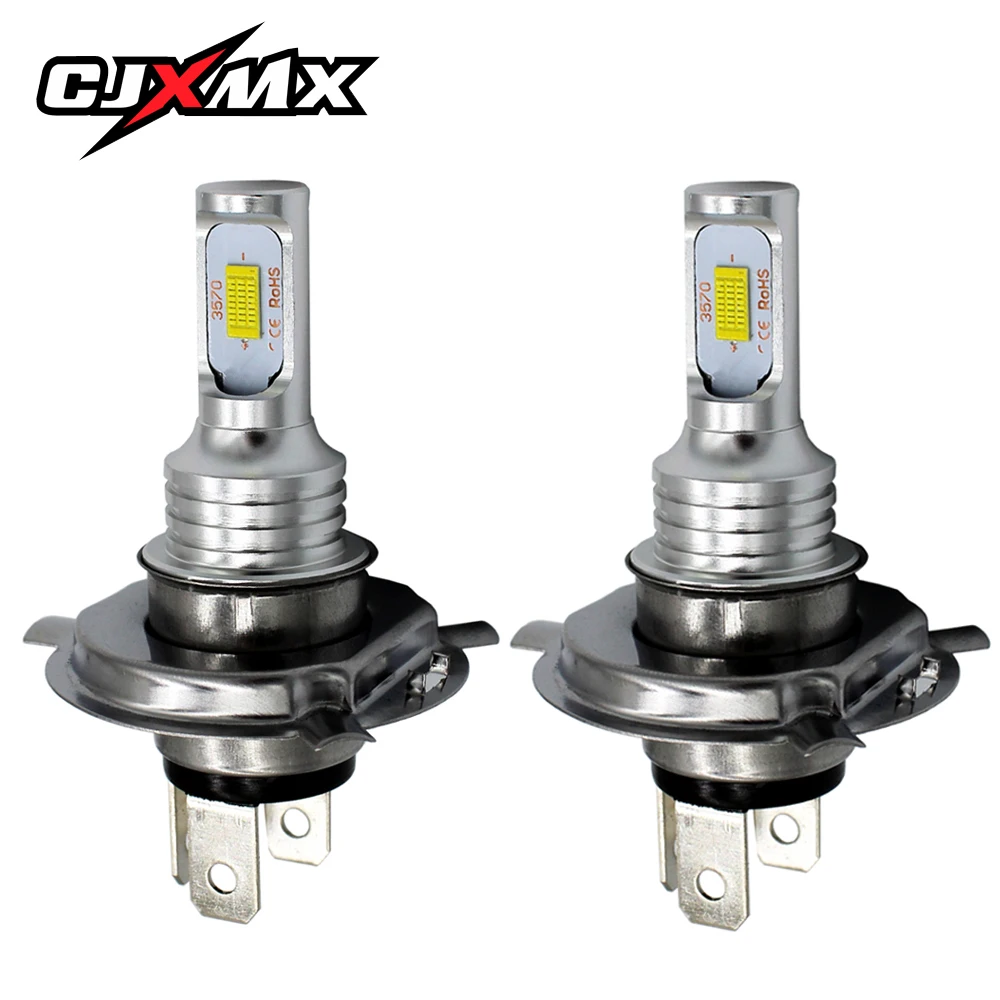 

CJXMX Super Bright LED Fog Light Bulbs H4/9003/HB2 Single Beam 80W 1600LM 6500K Car Headlight Fog Lamp Driving Lamp White 12V