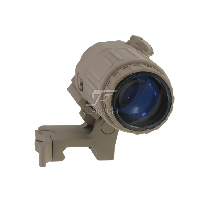 JJ Airsoft 3x лупа Killflash и 55x5x8 red dot (черный/коричневый) купить получить один бесплатный Killflash/убийство вспышки