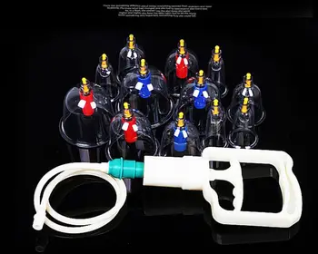 

12 Cups Body Cupping Therapy Set acupuncture Body Healthy Care Therapy Stress Relief Body Magnets Point Therapy Massage