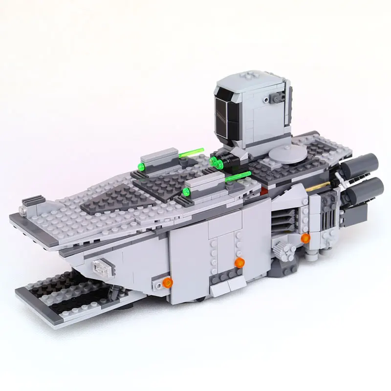 

05003 845Pcs Bricks Star First Order Transporter Wars Assembled Model Building Blocks toy for kid Compatible Legoe 75103 Lepine