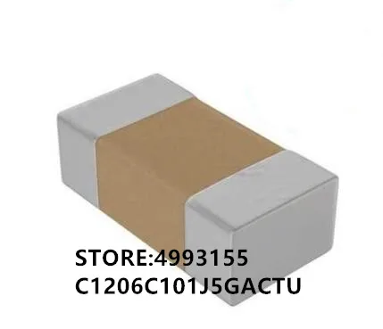 100% новый и оригинальный C1206C101J5GACTU | Электроника