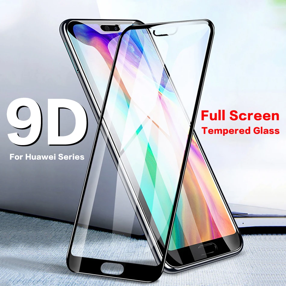 9d mate9 mate10 p20 Защитное стекло для huawei p 20 lite pro 20pro p20lite закаленное mate 10 9