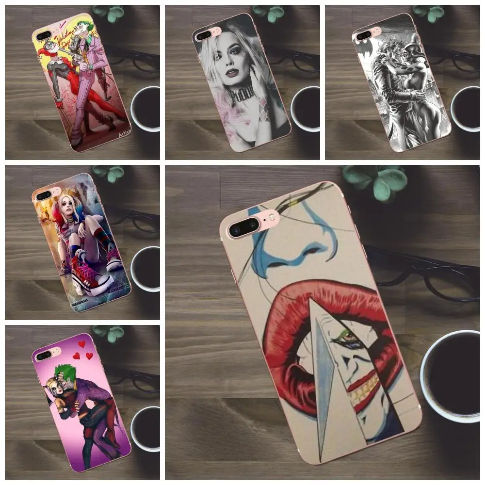 For Huawei G8 Honor 5C 5X 6 6X 7 8 9 Y5II Mate P7 P8 P9 P10 P20 Lite Plus 2017 TPU Protective Skin Joker And Harley Quinn | Мобильные