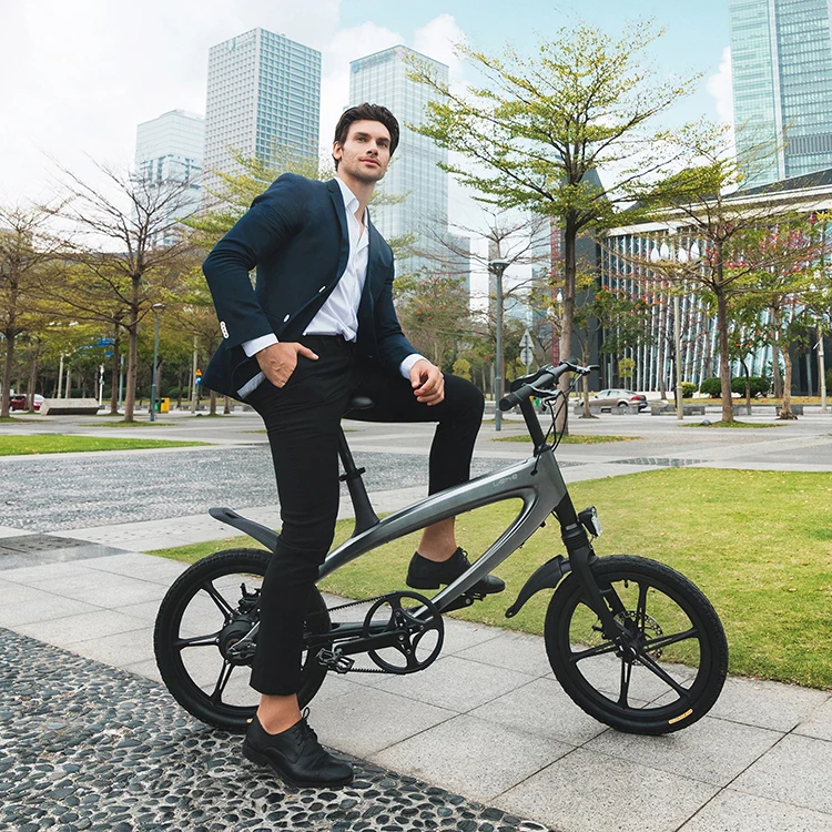 Cheap 20inch electric bike S1 smart small electric bicycle 36V lithium pedal power cycling city battery scooter pas range 50km ebike 18