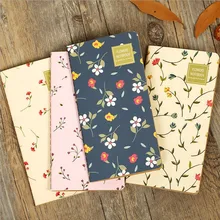 1 лот = 20 шт! цветочный ретро блокнот/хороший портативный Блокнот из крафт-бумаги/pocketbook/Мягкая тетрадь/студенческий подарок/4 цвета