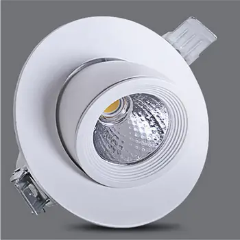 

Dimmable LED Trunk Downlight COB Ceiling 12W 15W AC85-265V Adjustable recessed Super Bright Indoor Light cob led downlight