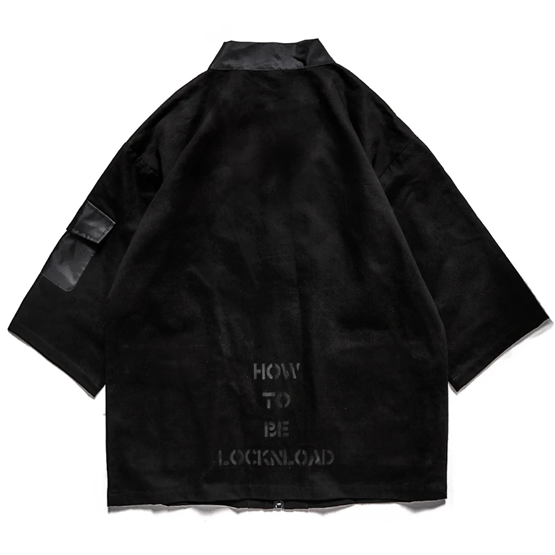 Aelfric Eden мужские японские куртки типа кимоно, мужская куртка Харадзюку С передними карманами, уличная мода, хип-хоп модные повседневные пальто KJ51