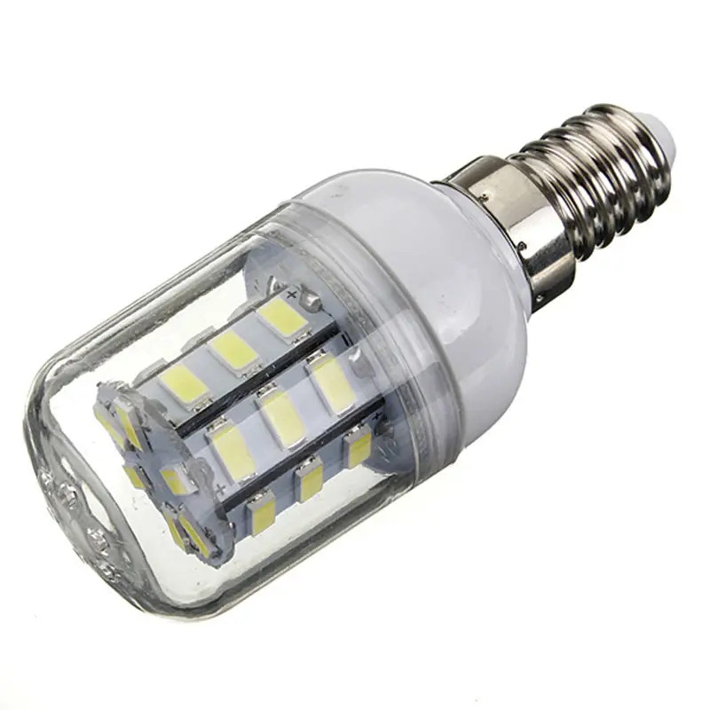 Светодиодный светильник-кукуруза E14 4W 27-5730 SMD Энергосберегающая лампа, Чистый теплый белый светильник ing AC DC 24V