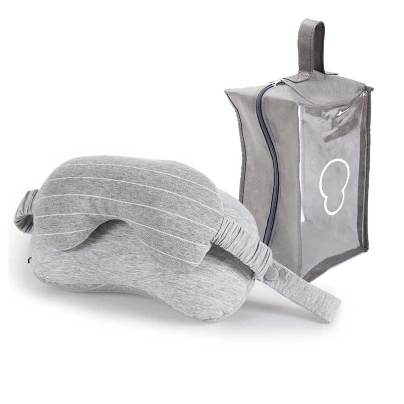Многофункциональная бизнес-подушка для шеи, маска для глаз и сумка для хранения с ручкой, портативная 70 г, размер 13*14*24 см, удобная