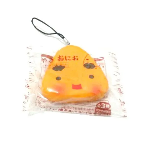Kuutti Squishy Random 1 pc Lovely Japan Sushi Food emoji rice Kawaii Mobile phone strap New Arrival Hard PU 2