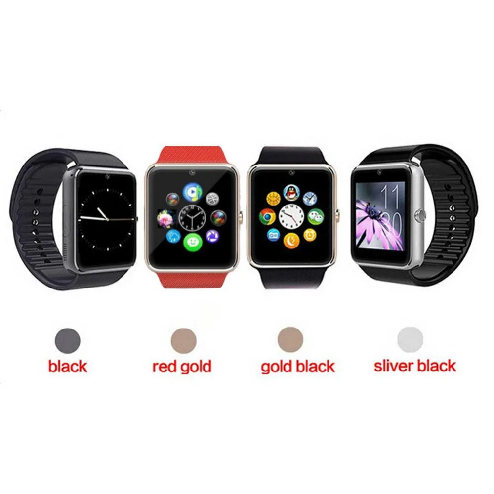 GT08 A1 New Smart Watch Clock Sync Notifier Support Sim Card Bluetooth Connectivity For Apple iphone