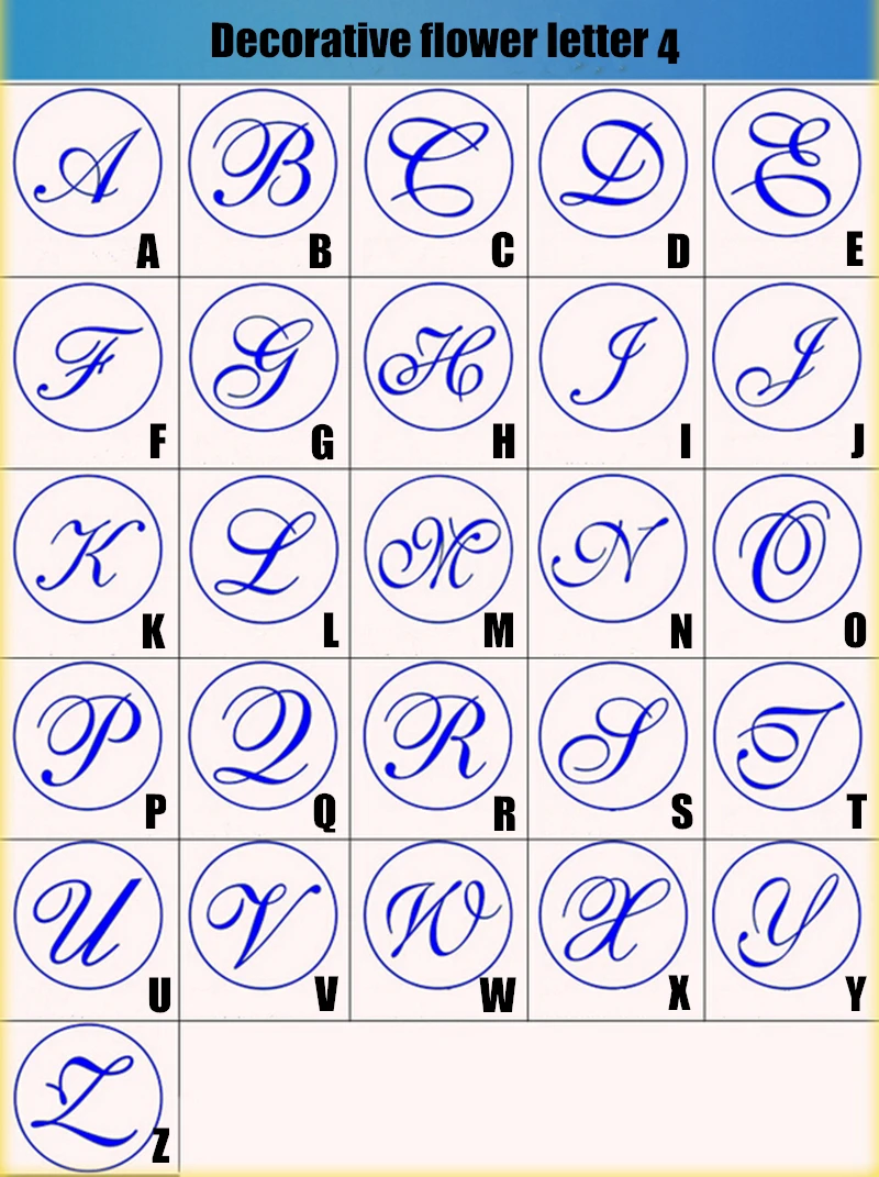 Letter stamp 1-4