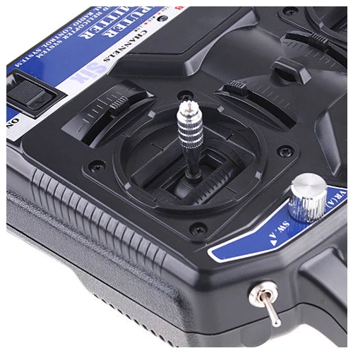 

FlySky 2.4G FS-CT6B 6 CH Radio Model RC Transmitter Receiver Heli Glider