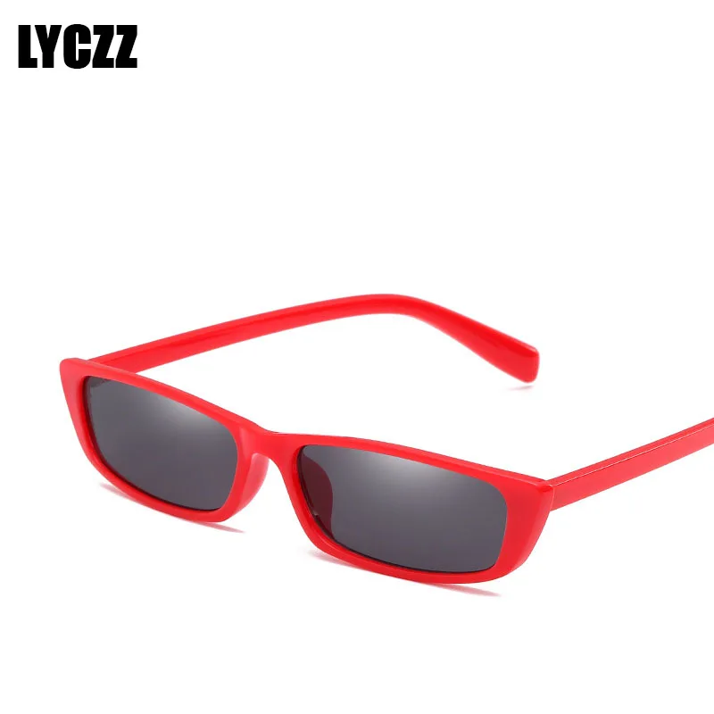 LYCZZ женские сексуальные узкие Квадратные Солнцезащитные очки для женщин