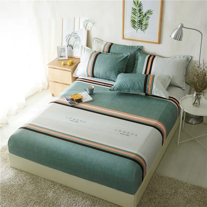 

1pc Polyester Breathable Mattress Cover With Elastic Mattress Protector Bed Bug Proof Dust Mite Mattress Pad Cover for Mattress