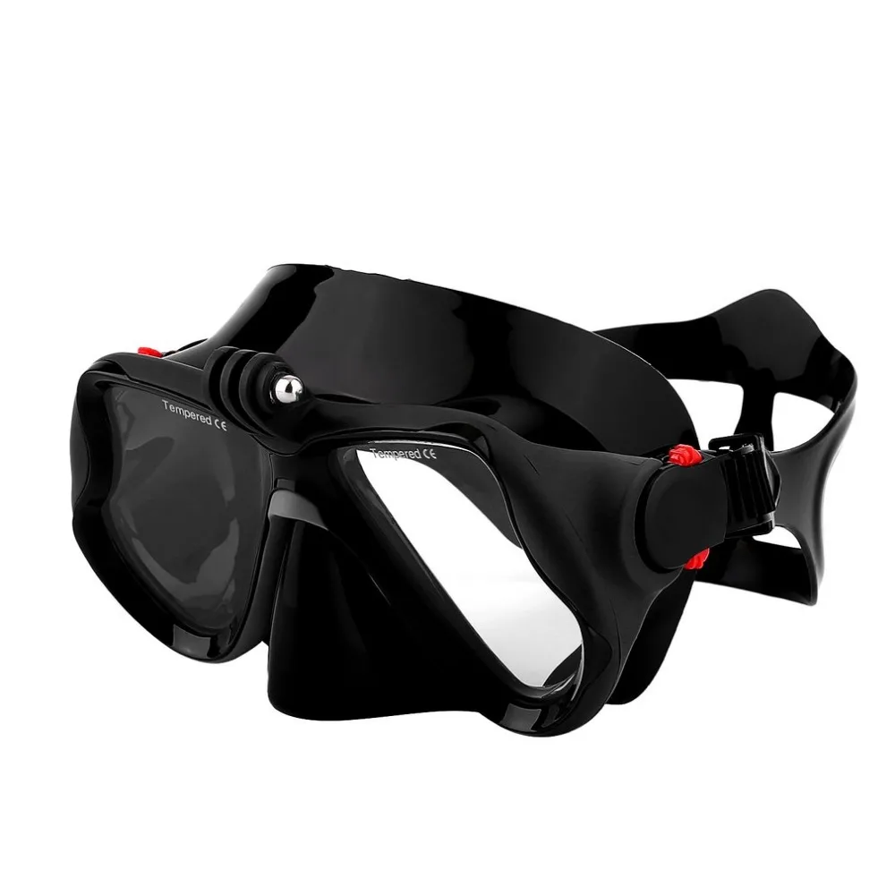 Новый профессиональный подводный Камера Дайвинг маска подводное плавание Одежда заплыва очки для GoPro Xiaomi SJCAM спортивные Камера Лидер