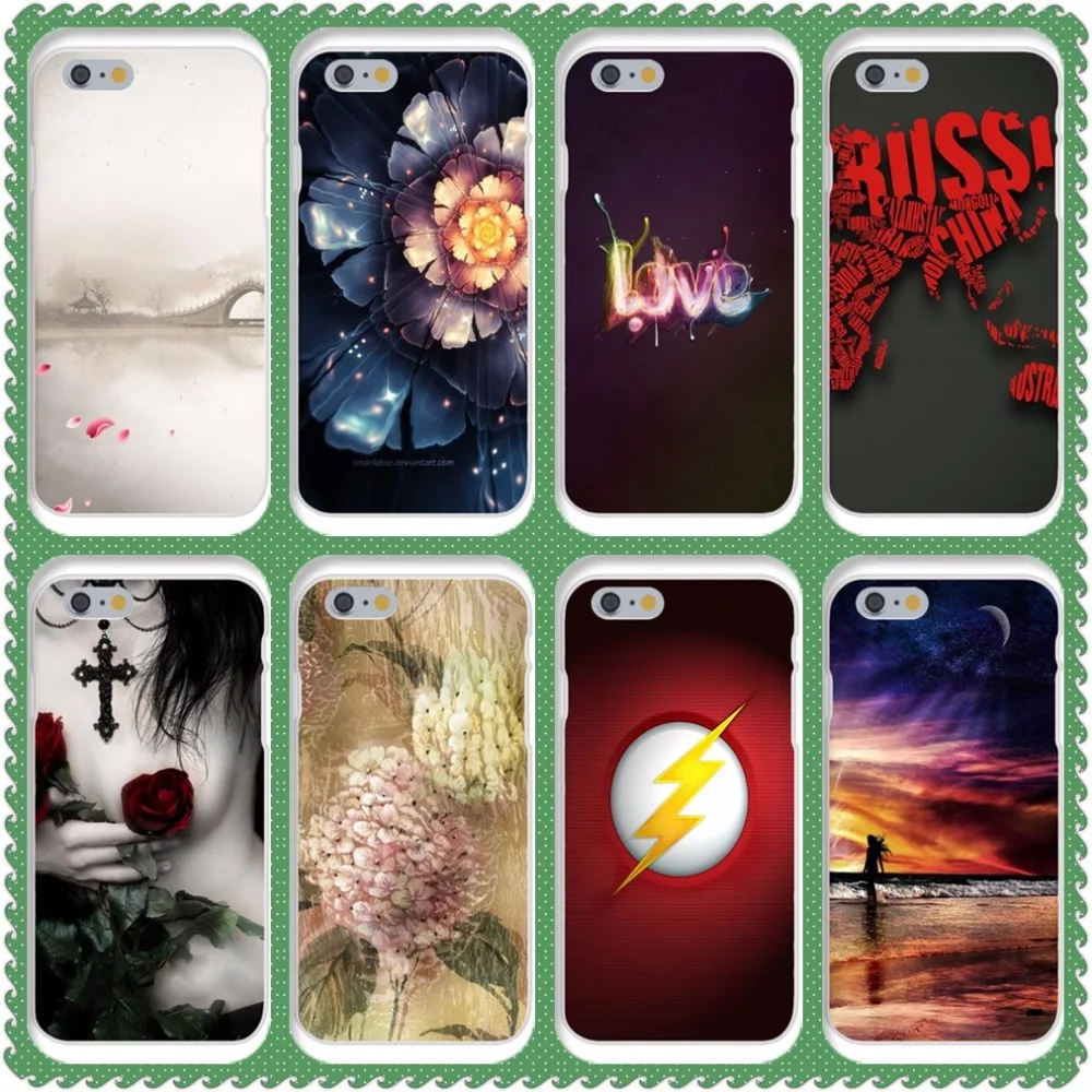FGHGF originality Art design Cartoon flower Colorful pixel concise Soft Silicon Case for iphone 4 5 5s 5C SE 6 6s 7 8 Plus X | Мобильные