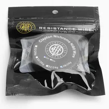 Original THC ThunderHead Creations Clapton Nichrome 28GA + 32GA / 26GA + 32GA / 24GA + 28GA 5m Heating Wire for Vape RDA / RTA