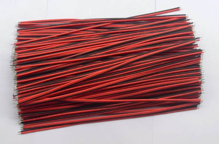 

Free Shipping 200pcs New 22 AWG 2 Pin Single Color Led Strip Red/Black Connecting Wire 20cm DIY Cable! 200pcs/lot NEW