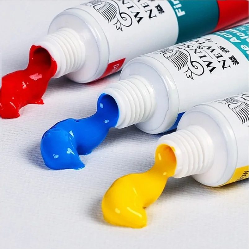 WINSOR & NEWTON 12/18/24 цветов акриловые краски художественная Живопись принадлежности 10