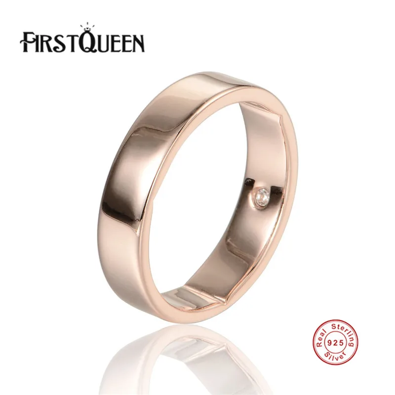 FirstQueen Geniune 925 Sterling Silver Rings For Women Wedding Anillos De Plata 925 Aliexpress Free Shipping Aliexpress