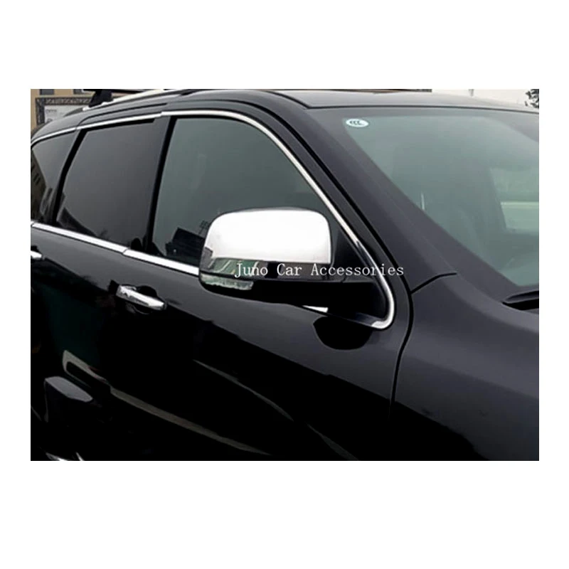 ABS Rearview Side Wing Mirror Cover Chrome Trim for Jeep Grand Cherokee 2014 2015 Exterior | Автомобили и мотоциклы