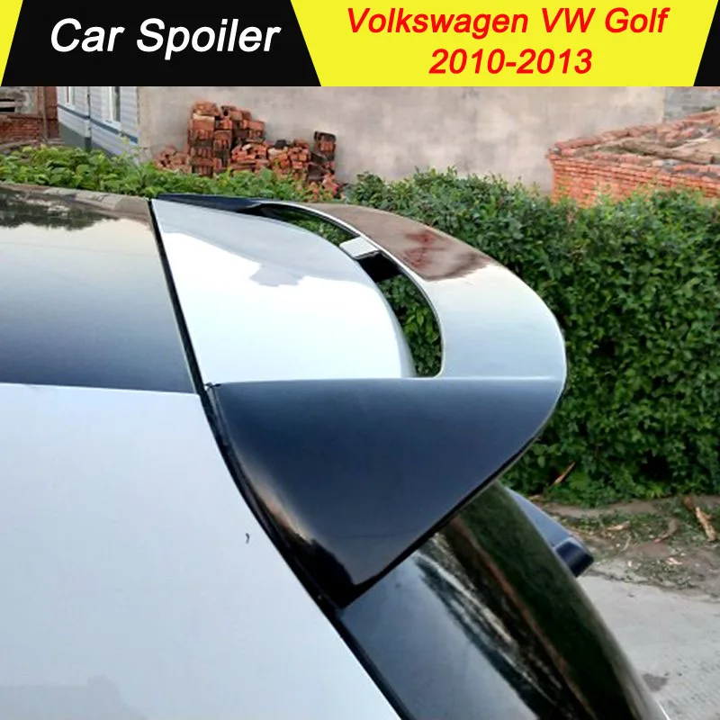 Высококачественный АБС-пластик, задний багажник, крыло, спойлер, автомобильные аксессуары для Volkswagen Golf 6 2010 2011 2012 2013