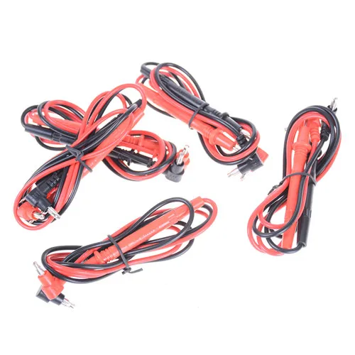 2 Pair Universal Multi Meter Tester Lead Probe Wire Pen Cable 20A Probe Test Leads Pin for Digital Multimeter Needle Tip Meter