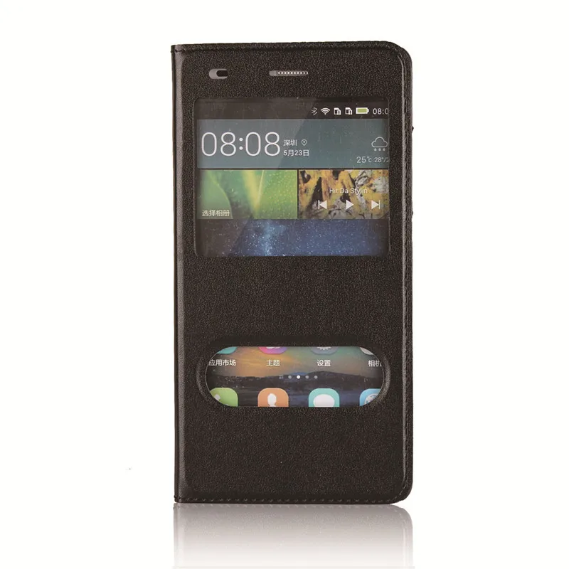 Чехол для Huawei P8 Lite 2015 на застежке чехол протектор экрана мобильного телефона