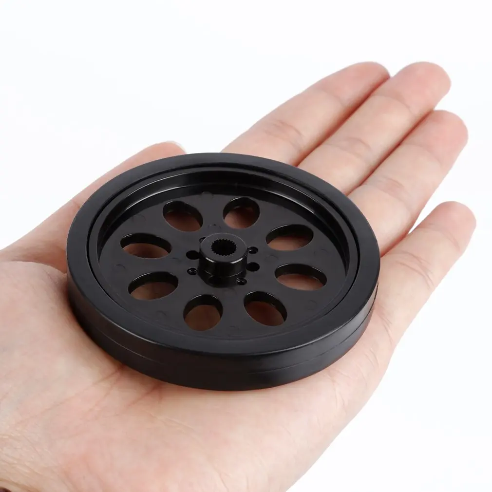 

1 pc Black Arduino Plastic Tire Wheel For DIY Robot Smart Car Exquisitely Designed Durable Gorgeous Tire