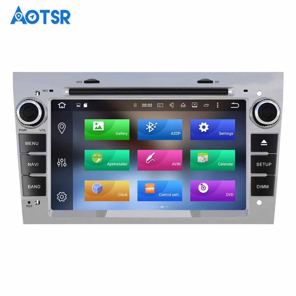 Excellent Android 8.1 Car DVD CD player GPS Navigation Auto radio Stereo For OPEL old car Multimedia system 2 din radio 3