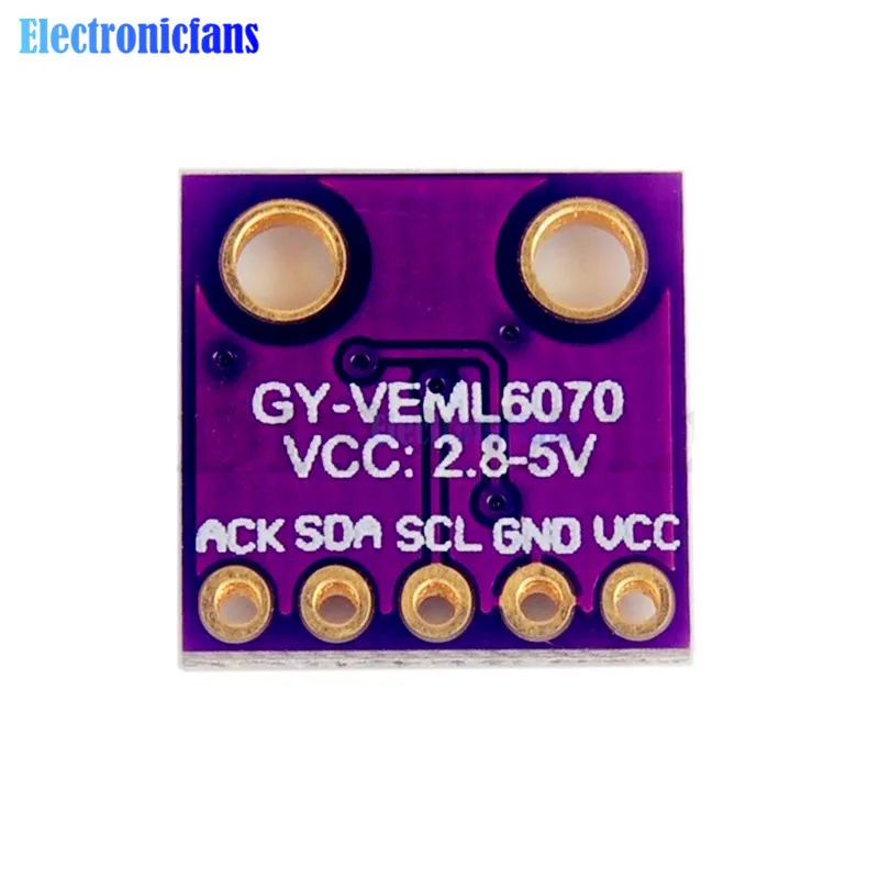 Фонарь VEML6070 с датчиком УФ чувствительности для Arduino I2C от 2 7 в до 5 В Новинка|module