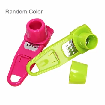 

Household Grinding Garlic Mill Ginger Garlic Crusher Mini Garlic Press Device Kitchen Accessories Food Processors Random Color