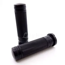 " пара черный алюминий CNC Ручка Бар Ручные ручки подходит для Harley Sportster Touring Dyna Softail на заказ