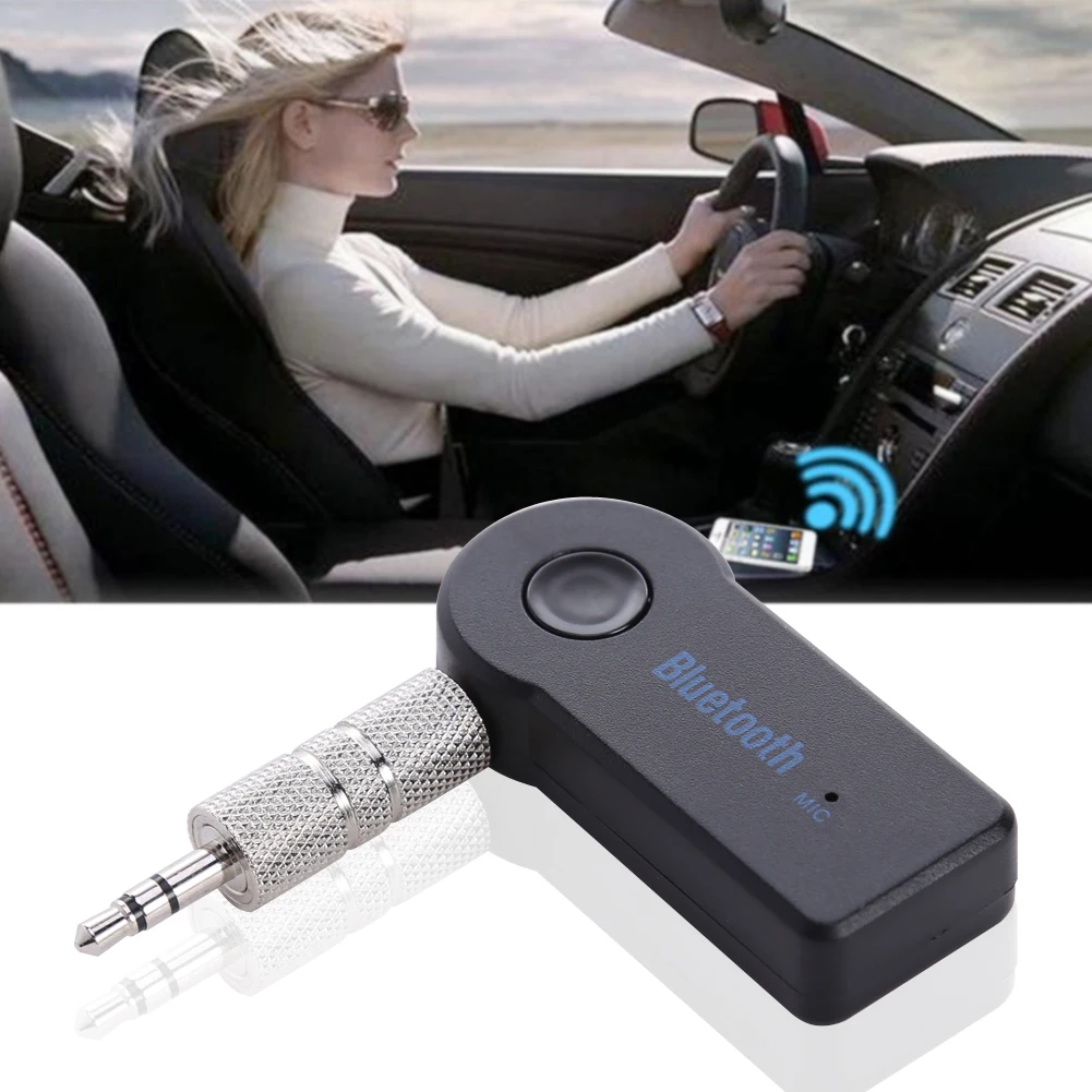 Hands free Car Bluetooth Audio Receiver 3.5 Bluetooth Receiver Stereo