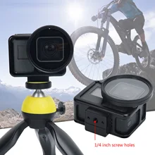 Gosear полый резной алюминиевый сплав Защитная каркасная рама чехол для Gopro Go Pro Hero 7 Black 5 6 Спортивная Экшн-камера