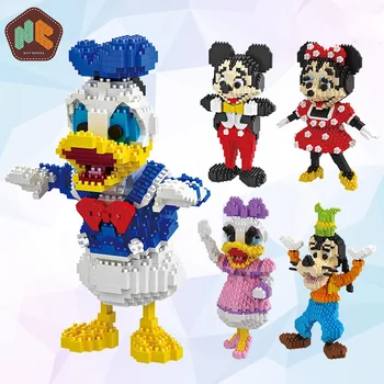 

Diamond Building Block Brick Anime Cartoon Duck Puzzle Magic Block Educational Toy for Children